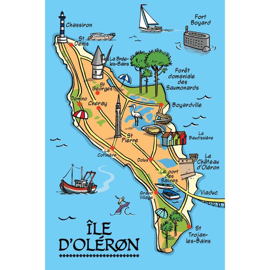Les Amareyeurs - Ile D'Oleron - Maison Classee 3 Etoiles Avec Piscine - Clim - Velos เลอ แชโตว์-โดเลรง ภายนอก รูปภาพ